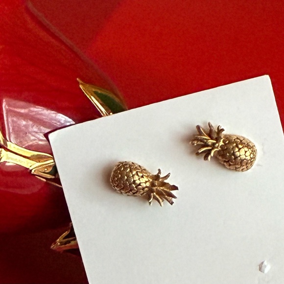 925 Silver Earrings,Elegant Silver Pineapple Earrings - Picture 4 of 6